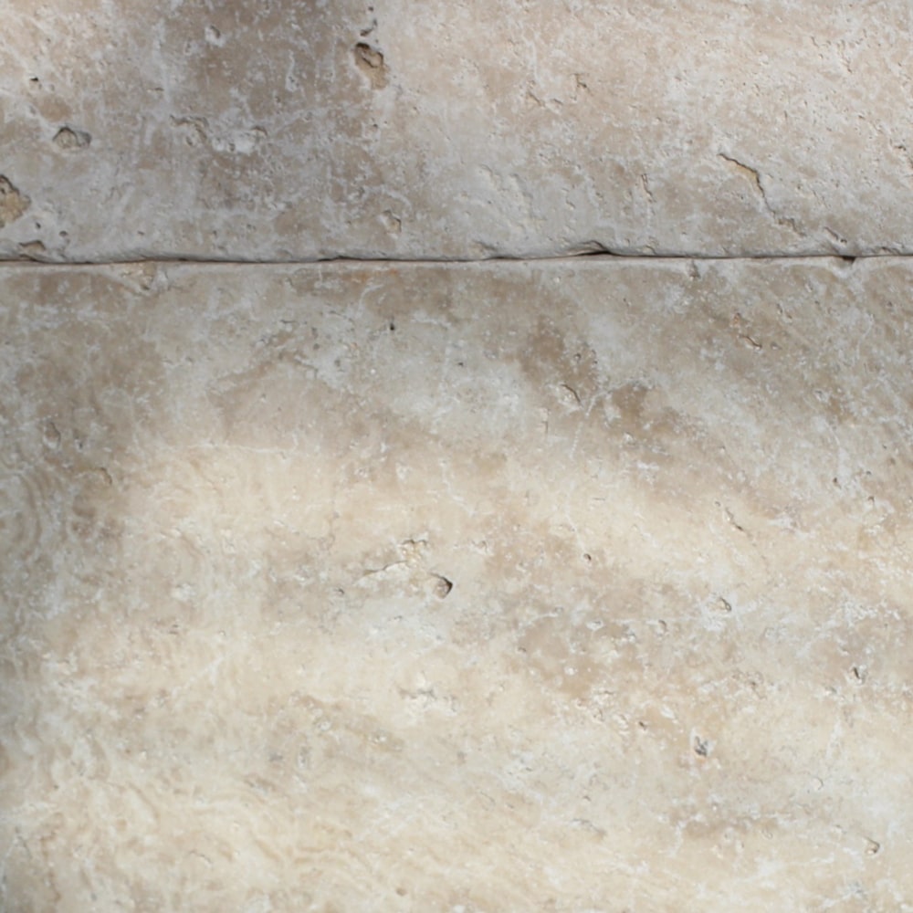 Premium Light Tumbled Travertine Paver (#8601)