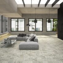 447x447mm Riviera Pearl Spanish Decorative Floor and Wall Tile (#2004)