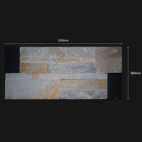 Slate Montage Mixed Natural Stack Stone 8269