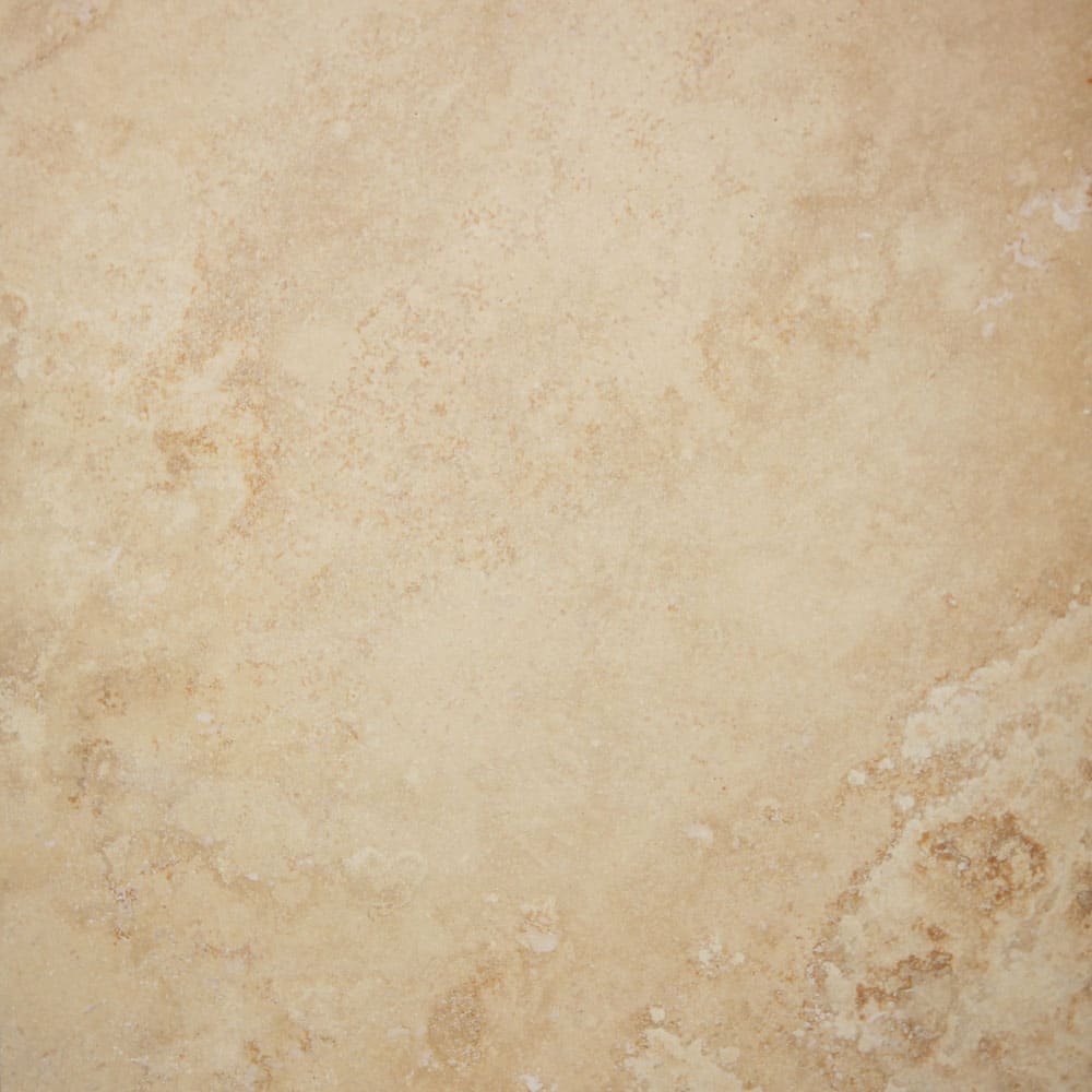 406x610x12mm Standard Light Honed and Filled Travertine Tile (#8063)