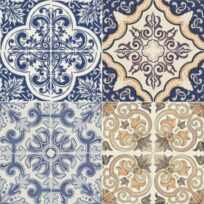 447x447mm Triana Spanish Decorative Floor and Wall Tile (#2003)