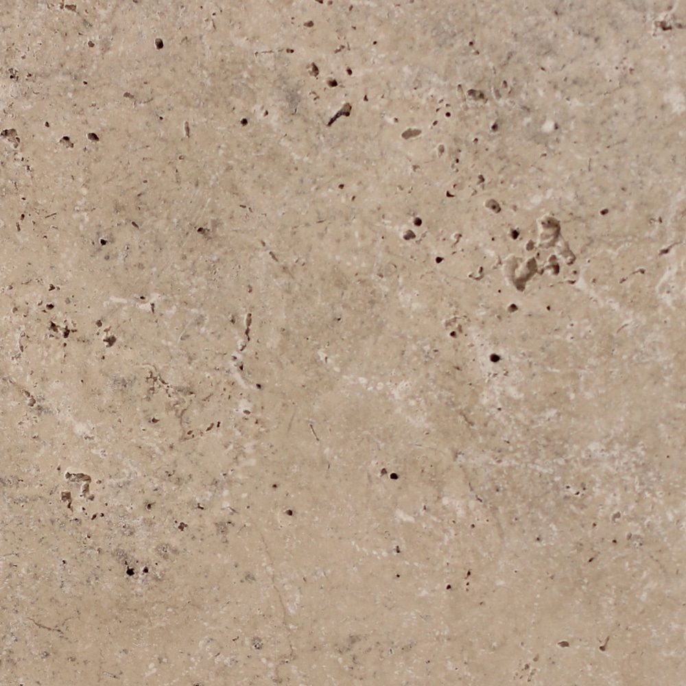 203x406x30mm Tumbled Light Medium Shade Travertine Paver (#8461)