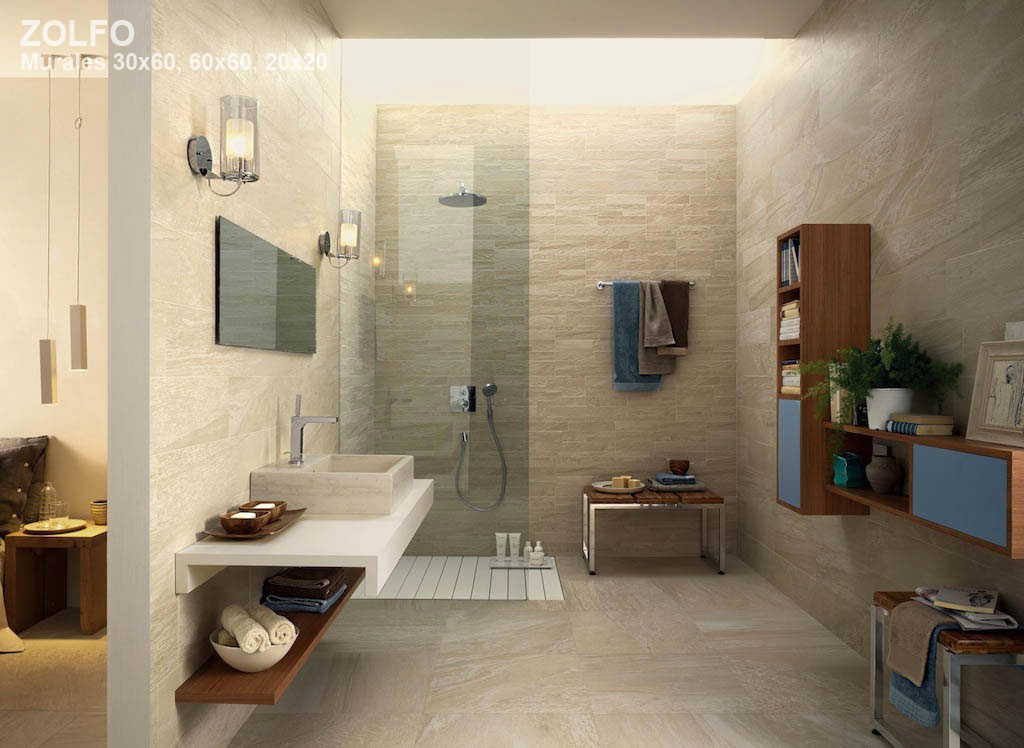 300x600mm Zolfo Natural Stone Look Italian Vitrified Porcelain Tile (#1705)