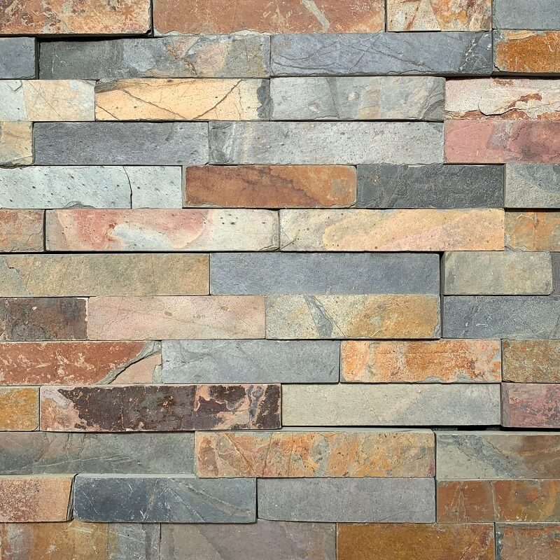 African Gold Slate Stack Stone 8752