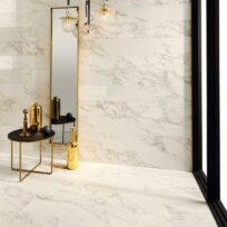 Calacatta Gold Mix Rectified Italian Porcelain Tile (#6718)