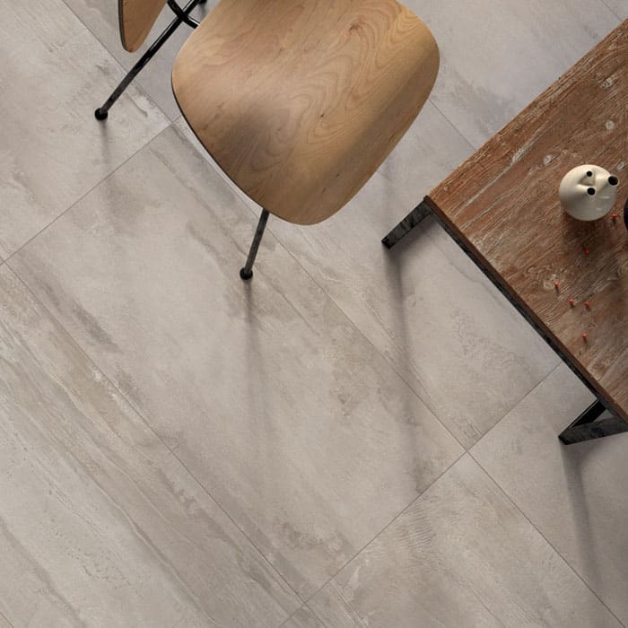 300x600mm Contemporary Silver Matt Italian Non-Rectified Porcelain Tile (#6570)