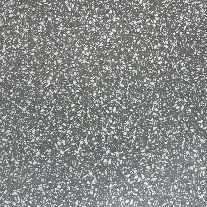 Diamond Black Terrazzo Look Matt Rectified Porcelain Tile 3836