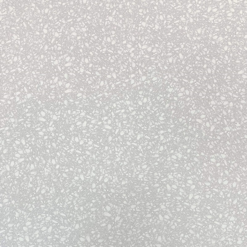 Diamond White Terrazzo Look Matt Rectified Porcelain Tile 3834