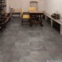 Fiume Antracite Anti-Slip Italian Outdoor Porcelain Floor Tile (#6358)