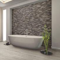 Gioi Greige Stack stone Look Italian Matt Porcelain Tile 6658