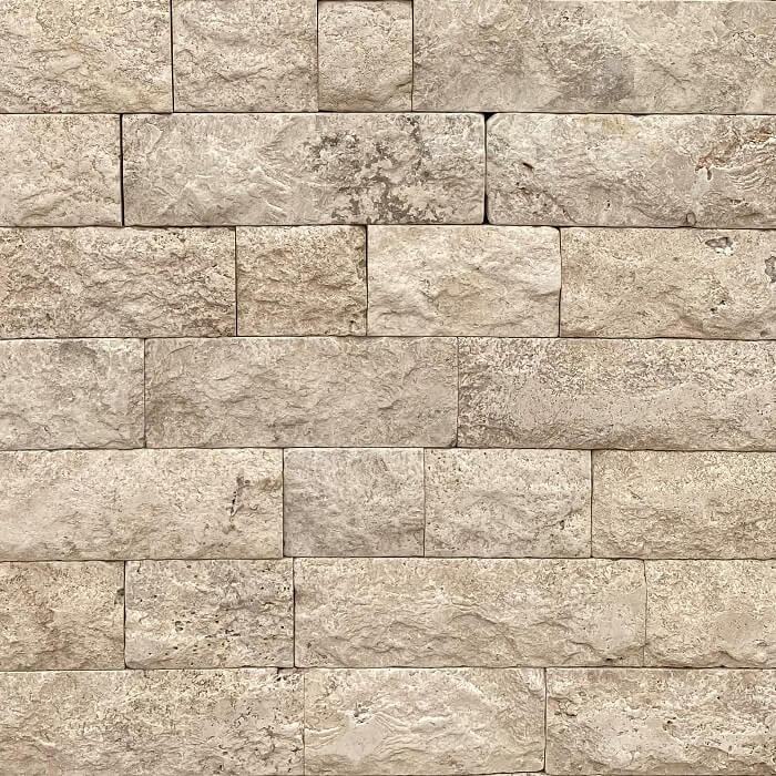 Grano Antiqued Splitface Travertine Wall Cladding 8720