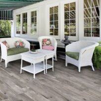 Hard Grey Anti-Slip Italian Timber Look Outdoor Porcelain Tile 5286