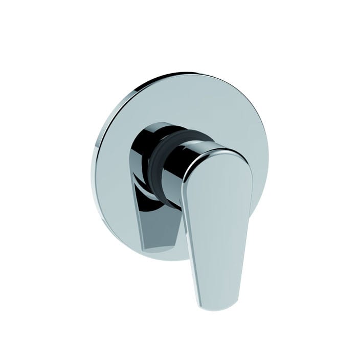 La Torre Delta Chrome Italian Shower Wall Mixer â€“ 32050 9535