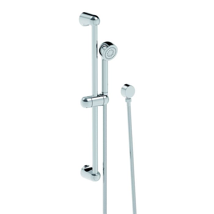 La Torre Newpro Chrome Italian Shower Rail Complete Set 9540