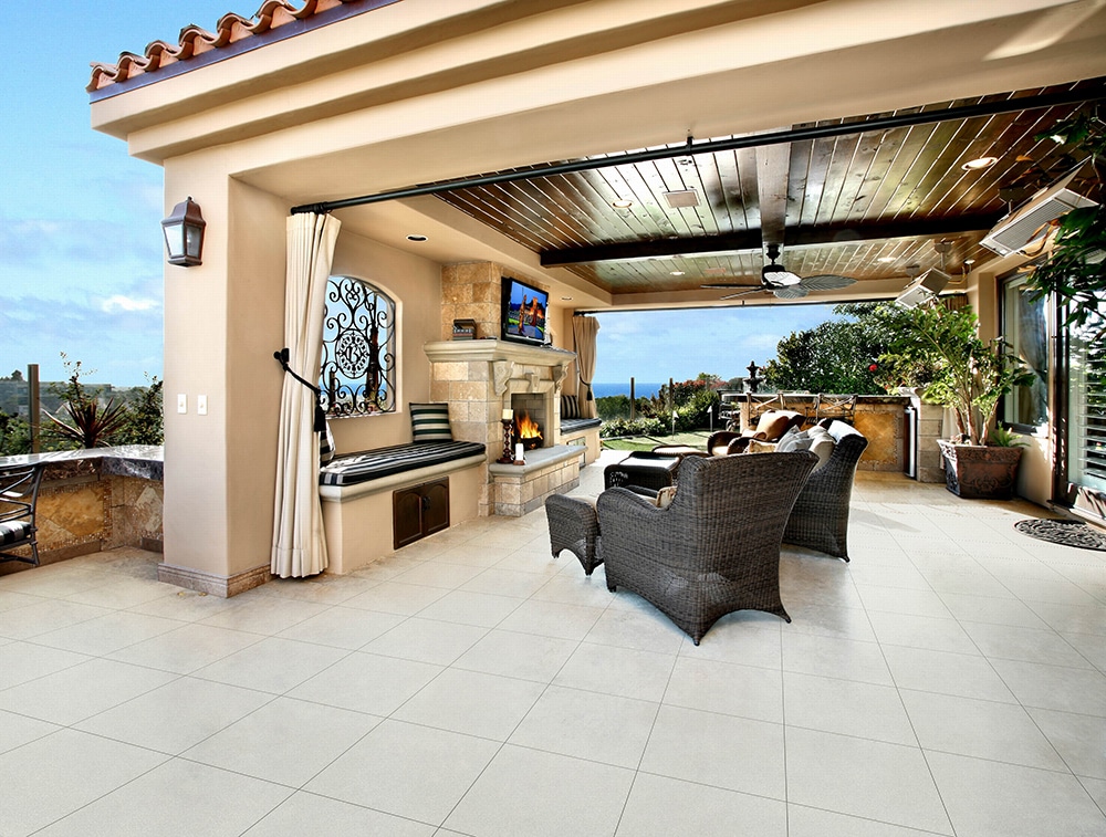 300x300mm Light Grey Matt Full Body Outdoor Indoor Porcelain Tile (#5959)