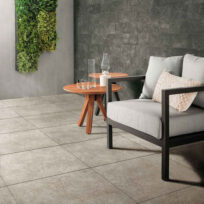 Mash Up Grey Italian Bush Hammered Anti-Slip Rectified Porcelain Outdoor Paver (#6521)