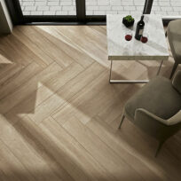 197x1194mm Miele Emotion Wood Matt Timber Look Italian Porcelain Tile (#3054)