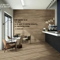 197x1194mm Miele Emotion Wood Matt Timber Look Italian Porcelain Tile (#3054)