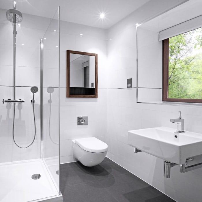 Non Rectified Gloss White Ceramic Wall Tile