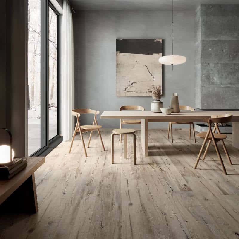 Norwood Gold Matt Italian Rectified Porcelain Timber Look Tile 3408