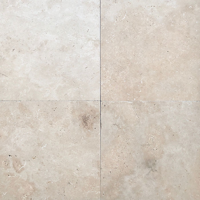 Premium Light Tumbled Travertine Tile 8716
