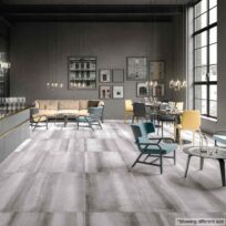 Real Dark Grey Matt Italian Rectified Porcelain Tile (#6554)