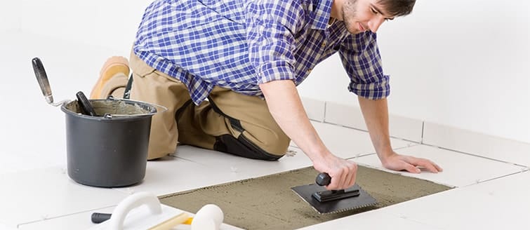 remove a damaged tile