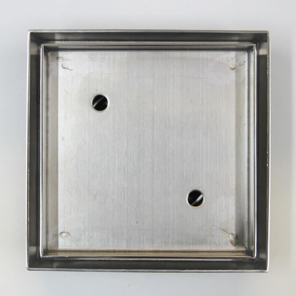 316 Stainless Steel Smart Floor Waste (120x120mm, 80mm pipes) (#9324)