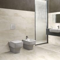Stone White Matt Non-Rectified Italain Porcelain Tile (#6880)