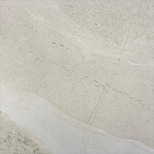 Matt White Stone Rectified Porcelain Floor Tile 6987