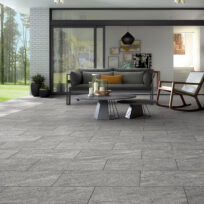 Swiss Grey Italian Full Bodied R11 Rectified Porcelain Floor Tile (#6518)