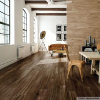 Terk Brown Matt Timber Look Spanish Porcelain Tile (#6893)