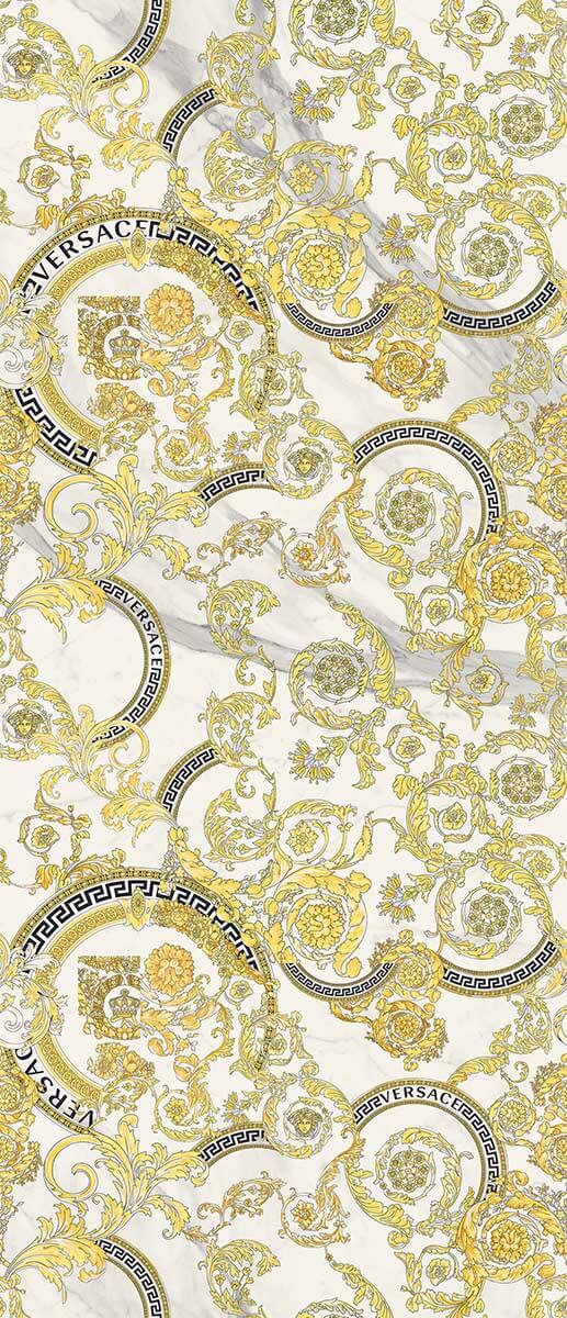 Versace Ceramics Mega Barocco Decor Porcelain Panel | Slab 3534